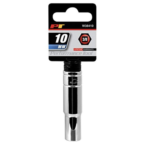 W38410 Performance Tool 3/8-Inch Drive 6-Point Socket, 10mm