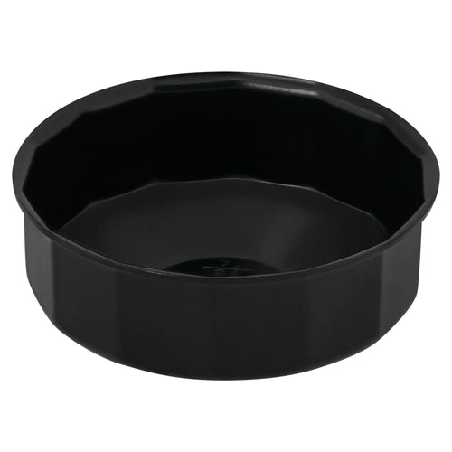 W54108 Performance Tool Steel Oil Filter Wrench, Fits Multiple Brands, for 3/8-Inch Drive Tool, Durable Construction for Strength