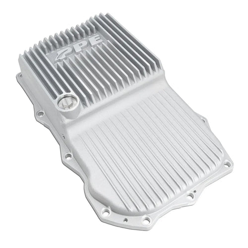 Heavy-Duty Cast Aluminum PPE Transmission Pan (Raw) 228053000 Compatible with Ram 2013-2021+ 5.7L V8 Gas, 3.0L EcoDiesel or Dodge 2015-2021+ Challenger/Charger 5.7L V8, 6.4L V8 Gas with 8HP70/8HP75