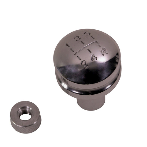 Transmission Shift Knob Rugged Ridge for Jeep Wrangler TJ | Billet Aluminum, Silver | 11420.20 | Fits 1997-2004 Jeep Wrangler TJ