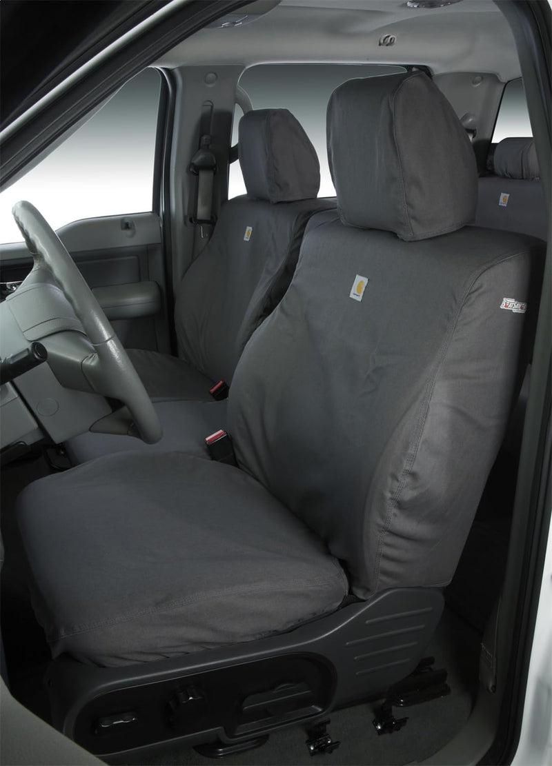 Carhartt Custom SeatSaver Second Row Seat Covers - Gravel