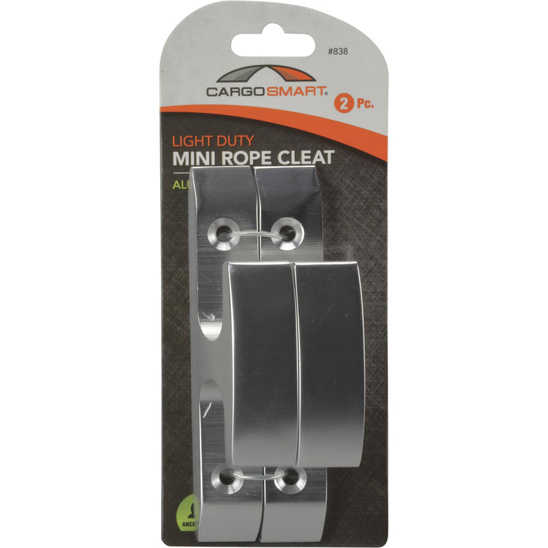 Mini Rope Cleat Light Duty 200 lb 2 Pk