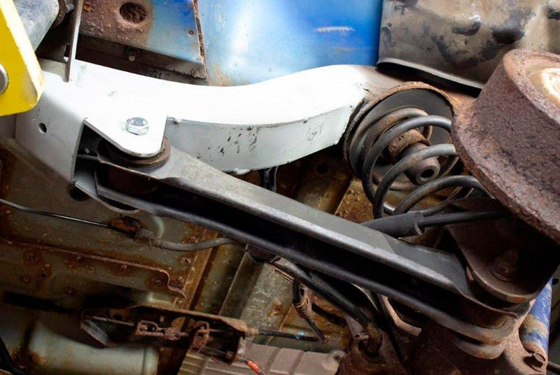 RB4010R Rustbuster Frameworks Trailing Arm Mounts Frame Repair Passenger Side Fits Jeep Wrangler
