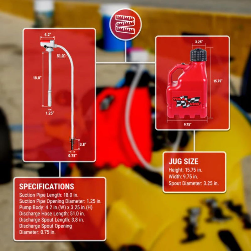 TRJ3XLR - Terapump 3 Gallon Jug and Pump Combo