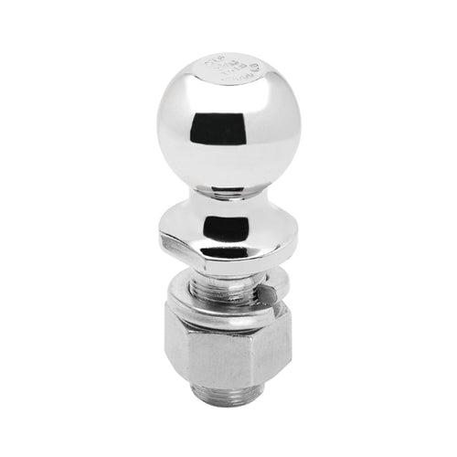 Trailer Hitch Ball Draw-Tite 63864, 2-5/16 in. Diameter, 25,000 lbs. Capacity, 1-1/4 in. Shank Dia, 2-1/2 in. Shank Length, Chrome