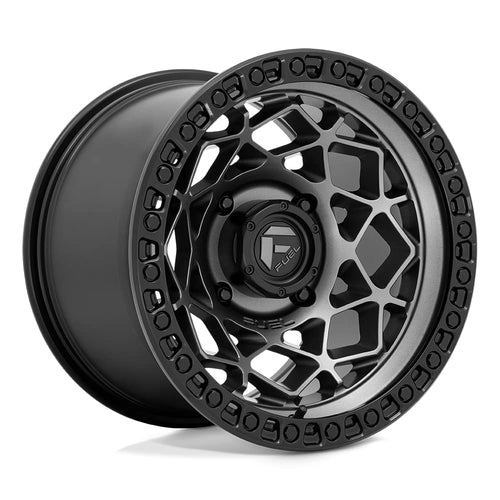 UTV Fuel D784 15X10 4X156 GMTL M-BLK-RING 00MM - D7841500A555