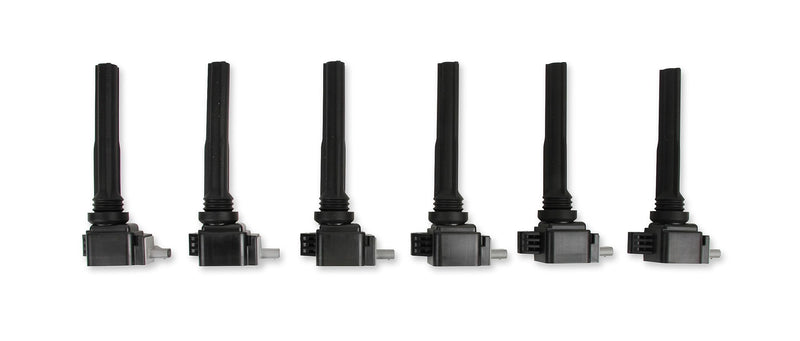 Ignition Coil ACCEL 140647K-6, Black, 6-pack