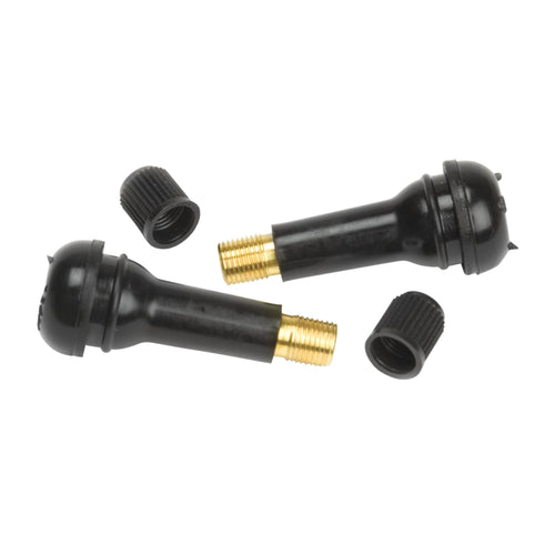 Rubber Valve Stems Performance Tool 60105, 1 1/2-Inch Length, for .453-Inch Rim Hole, Set of 4