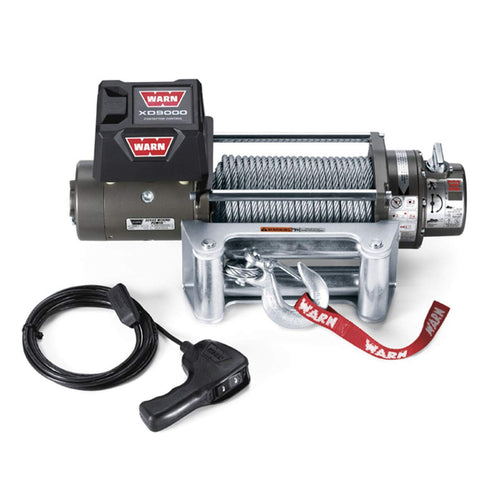 XD9000 WARN 28500 9000-lb Winch,12 Volt, Gray