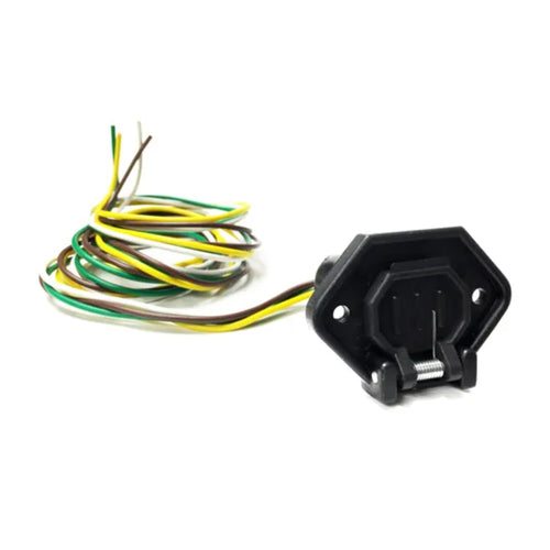 Sierra International 16 Gauge WH10040 Car Side 4-Pole Trailer Connector with B240010 Ready Wired, 48"