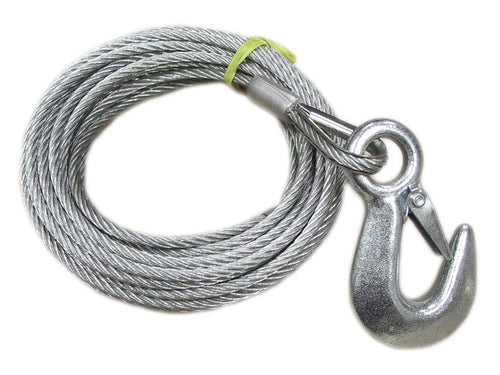 Winch Cable Moeller Marine 054500-10, 25'