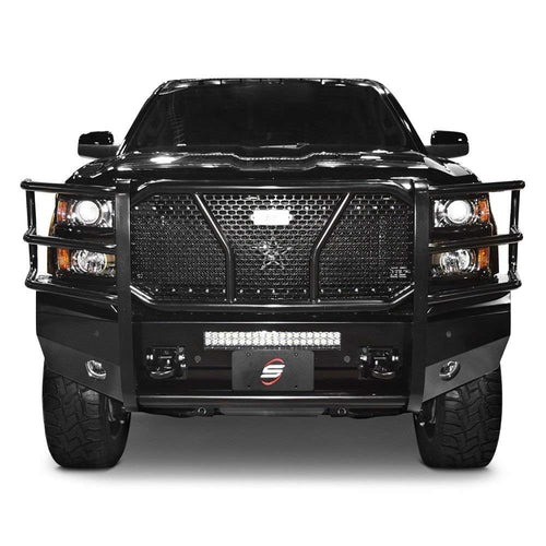 60-10490C Steelcraft Automotive Front Bumper Fits Chevrolet Silverado 1500
