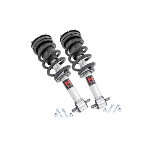 Rough Country Adjustable M1 Leveling Struts for GMC Yukon/Yukon XL 1500 (2021-2025) w/2" Lift - Enhanced Control & Clearance, Set of 2