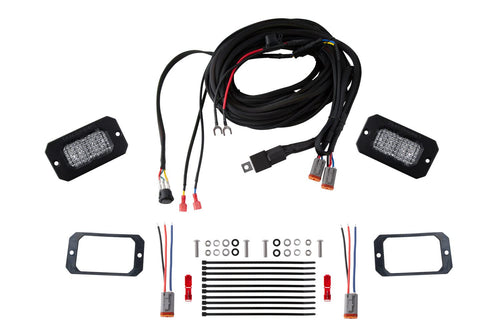 Stage Series Diode Dynamics Flush Mount Reverse Light Kit, SSC2 Sport, Multicolor, DD7148
