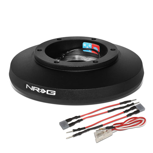 NRG Innovations Aluminum SRK-E90H Steering Wheel Short Hub Adapter Compatible with 06-10 323i / 2006 325i 330i 330Xi 6 X 70mm Bolt Pattern