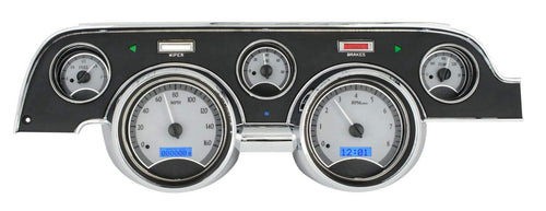 Ford Mustang VHX System, Silver Face - Blue Display 1967-68