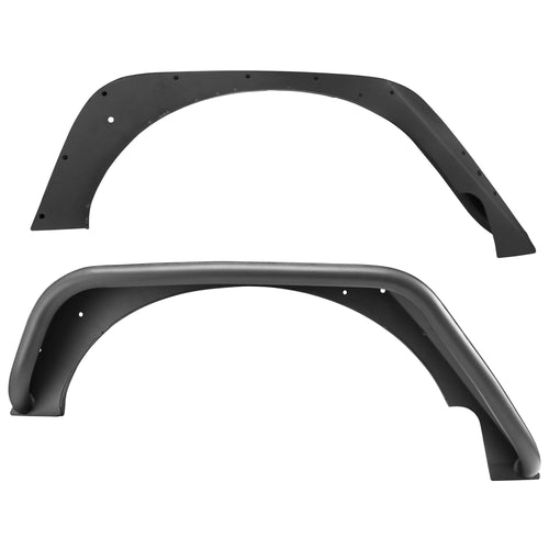 Rear Westin 62-1015 Tube Fenders fits 2007-2018 Wrangler JK
