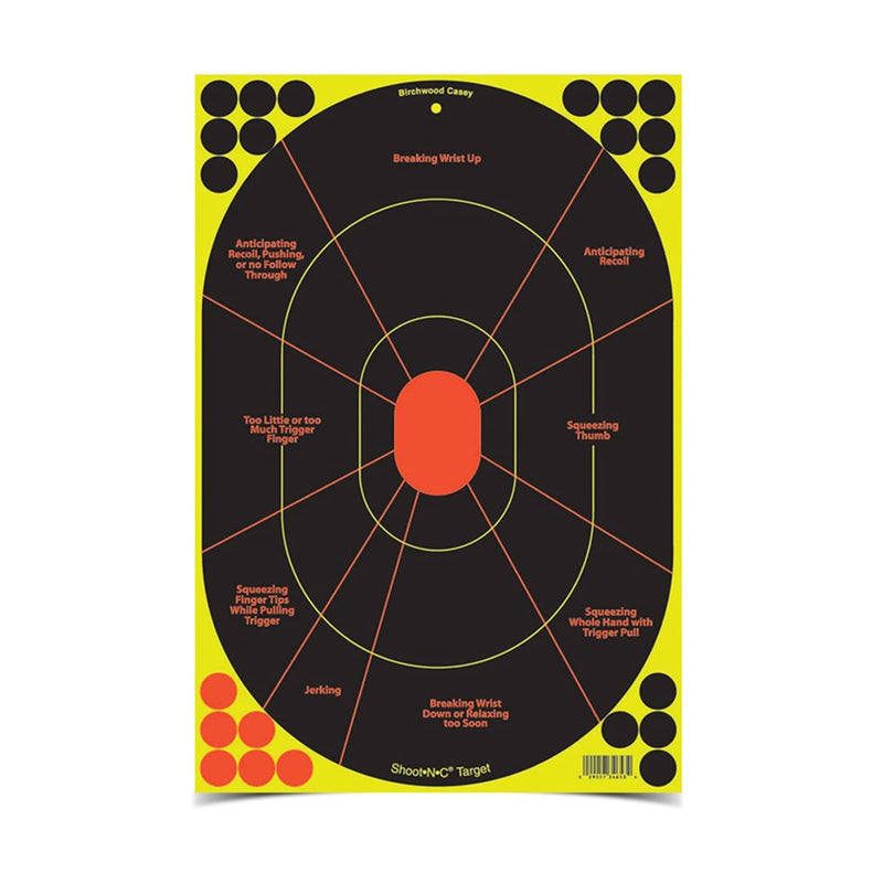 Target Combo Pack Birchwood Casey - Shoot-N-C