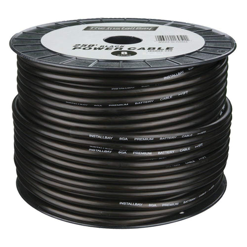 CCA Value Line Installbay - Power Cable 8 Gauge - 250 Feet (IBGN08-250)