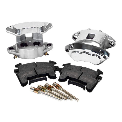 Polished D154 Rear Caliper Kit