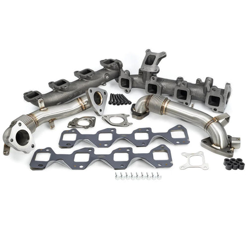 High-Flow Manifolds and Up-Pipes Kit Pacific Performance Engineering - 2017-2020+ GM 6.6L Duramax L5P