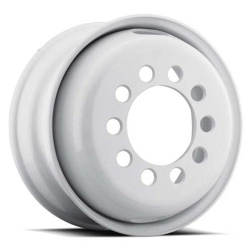 17.5X6.75 ALLIED WHEEL COMPONENTS - 10X8.75 (222.25mm) Dual +6.19" White Stud Pilot