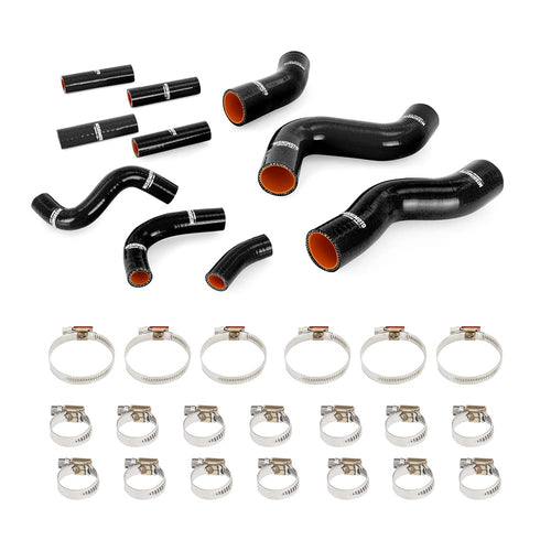 Mishimoto Silicone Radiator & Heater Hose Kit MMHOSE-LCR-92KBK, Compatible With Toyota Land Cruiser 4.5L 1992-1997, Black