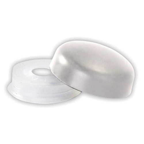 Screw Covers JR Products 20375, Pack of 14 - White