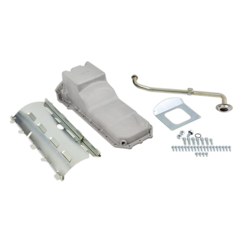 Holley 302-76 Hemi Engine Swap Gen III Oil Pan - Rear Sump VVT - Natural Finish