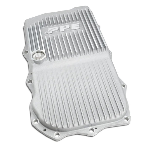 Heavy-Duty Cast Aluminum Transmission Pan PPE - Pacific Performance Engineering (Raw) 228053400 Compatible with Jeep/Dodge 2014-2020+ Grand Cherokee/Durango an 845RE/850RE or 8HP70/8HP75 Transmission