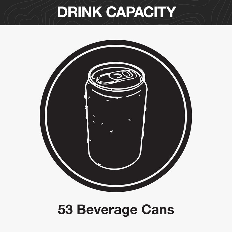 70 Quart Pelican Elite Cooler (White/Gray)