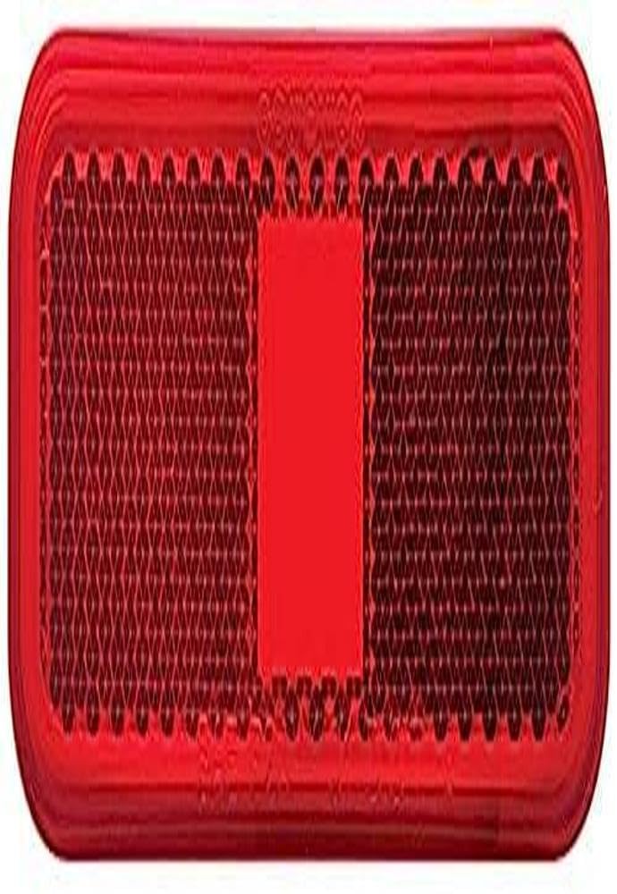 Optronics Replacement A-44RBP Lens for Rectangular Marker/Clearance Lights Red