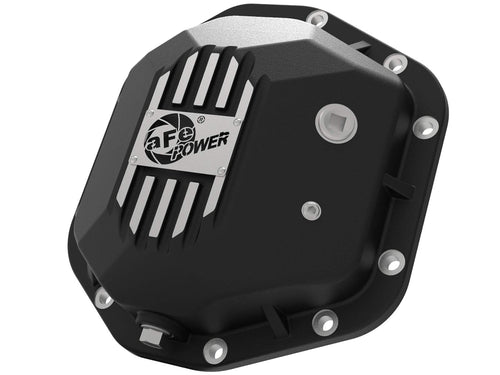 aFe POWER Rear Differential Cover Pro Series Black w/Machined Fins - #46-71110B - Jeep Wrangler (TJ/JK) 97-18