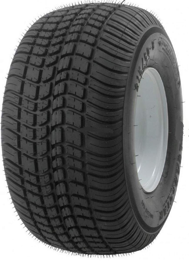 Kenda eCustomRim Trailer Tire On Rim #5247 215/65-8 215-65 Load Range C 5 Bolt White