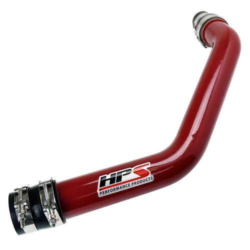 HPS Performance Intercooler Red (2.5" Upper Charge Hot UICP) Compatible for 2008-2015 Mitsubishi Lancer EVO X Turbo, 17-103R