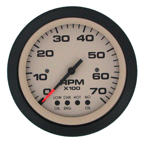Sahara Scratch Resistant Systems Check Gauge Sierra International 61901P for Johnson/Evinrude, 3"