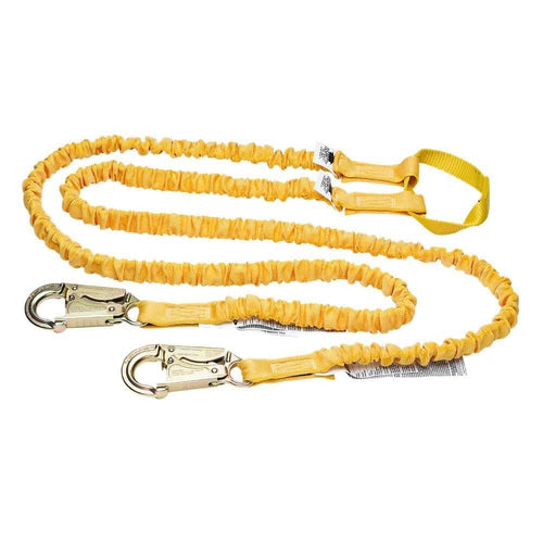 6 Ft. Werner Softcoil Twinleg Lanyard (Energy Absorbing Inner Core Loop Snaphook)