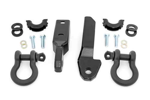 Rough Country Shackle Mount Kit Tow Hook for 88-98 Chevy/GMC C1500/K1500 - RS164