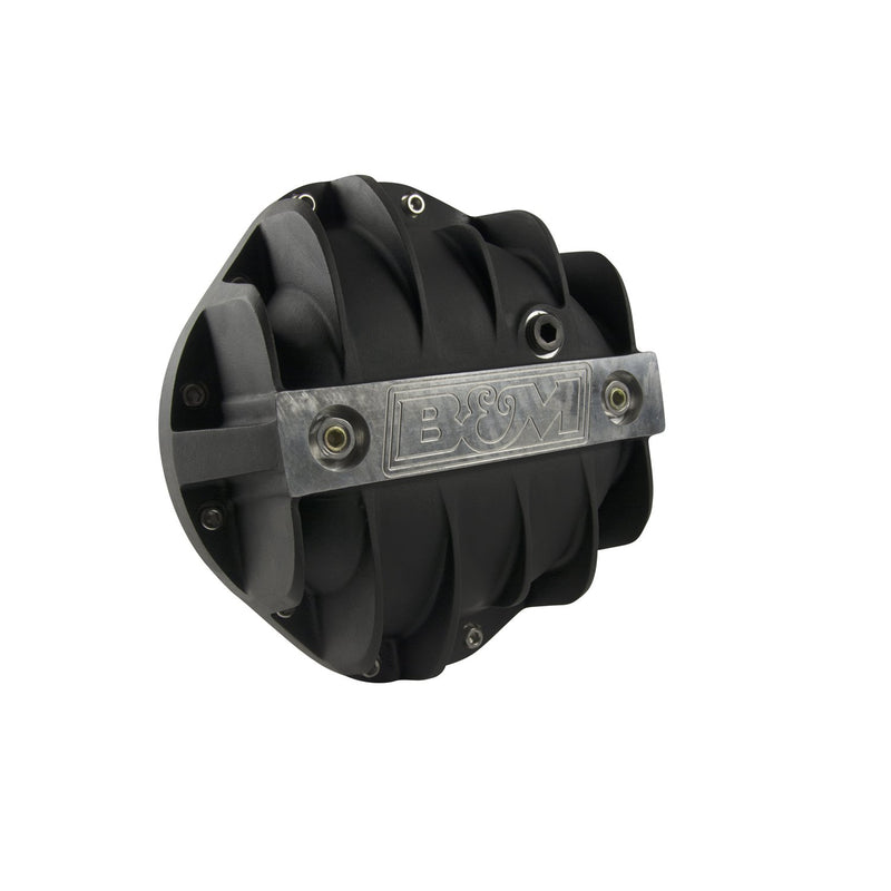 Hi-Tek B&M 71504 Aluminum Differential Cover - Black