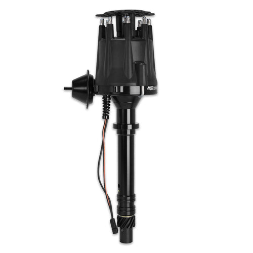 Pro-Billet MSD 83613 Distributor Black with Vacuum Advance