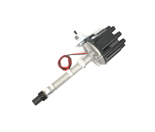 Black Cast Pertronix D7104600 Distributor Cap for Small/Big Block Chevy