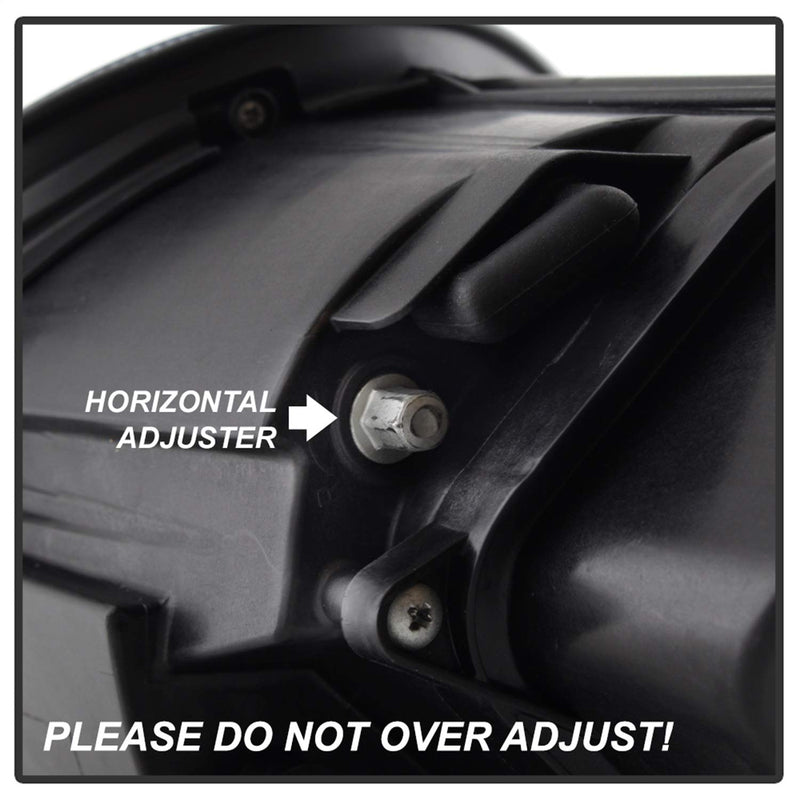 Projector Headlight Spyder Auto PRO-YD-P98705-HID-DRL-BK, 1 Pack