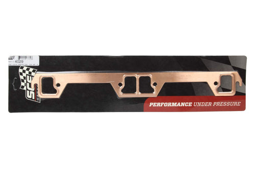 Exhaust Header/Manifold Gasket, SCE Pro Copper, Dog Leg Port, Copper, AMC V8, Pair