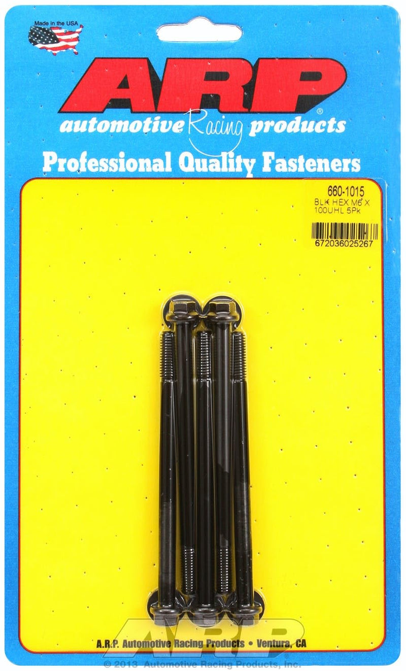 Hex ARP (660-1015) Oxide Bolt, Black