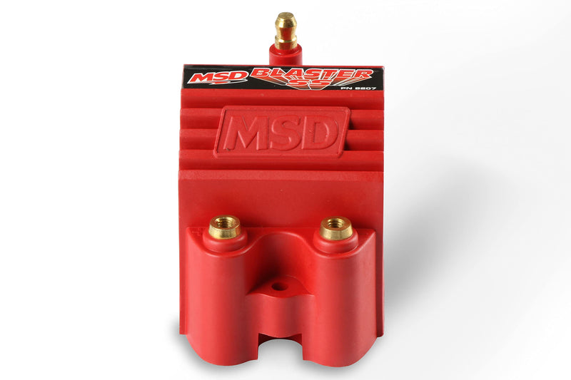 Blaster SS Series MSD 8207 Ignition Coil, 6-Series Ignitions, Red, Individual