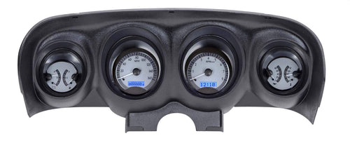 1969 Ford Mustang Restoration Performance VHX System, Silver Face - Blue Display