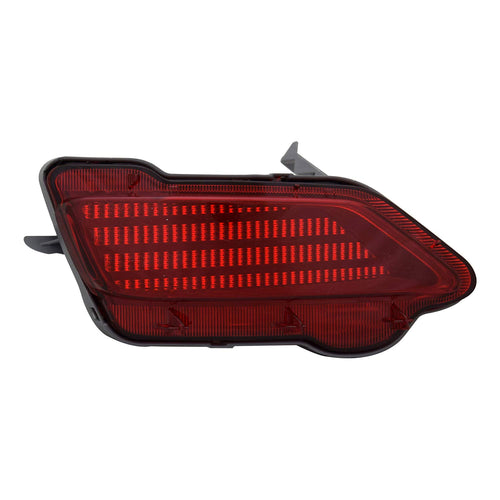 Left TYC Reflector Assembly Compatible with 2013-2015 Toyota Rav4