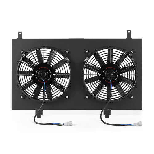 Nissan Mishimoto 350Z Performance Aluminum Fan Shroud Kit, 2003-2006, Black