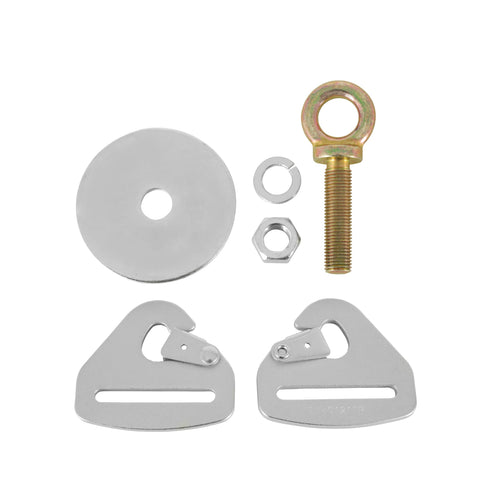 Seatbelt Mounting Hardware Simpson Racing 31020 - Floor Mount - Pair