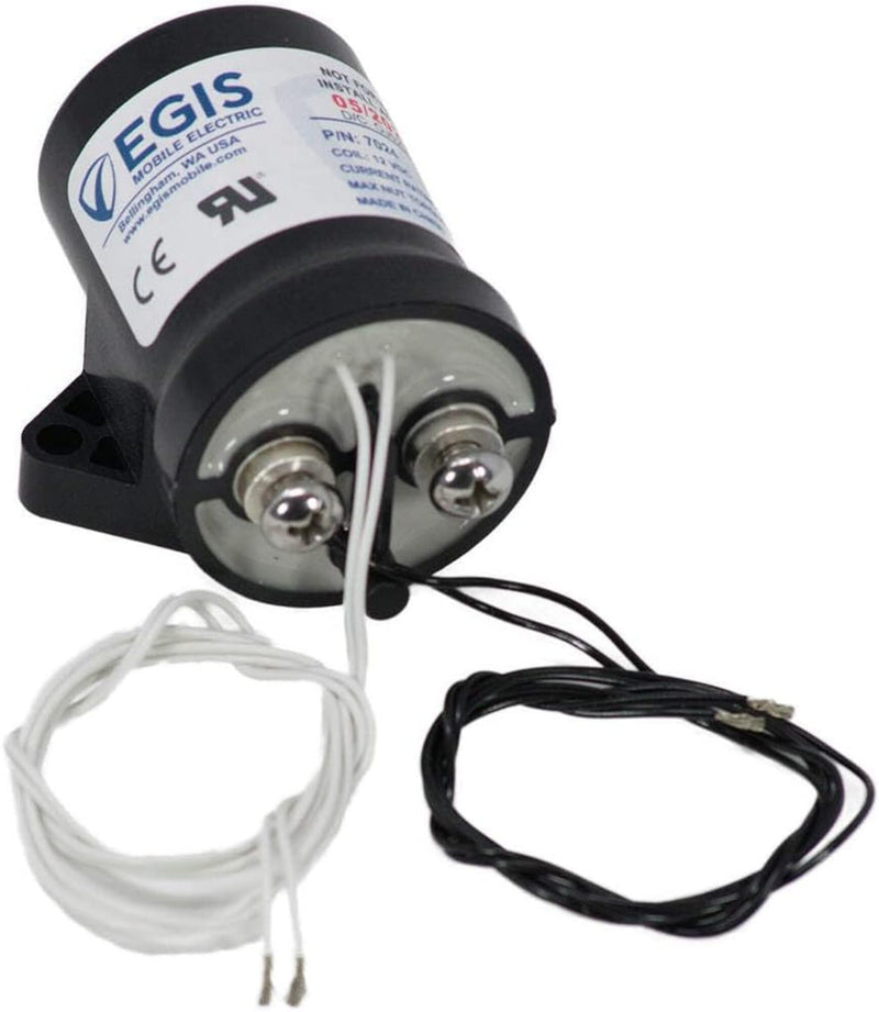 Egis 12V Contactor 100A w/Aux Contacts